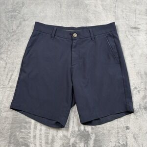 Primo Golf Shorts Mens 30 Gray 7" Inseam Performance Stretch Flat Front Chino